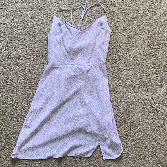 hollister purple dress Hollister Co. BARE Short Dress Day Dress lavender, Women's, Size: Medium, Purple